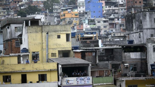 Favela de Rocinha, Río de Janeiro.