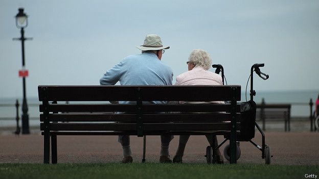Pareja ancianos