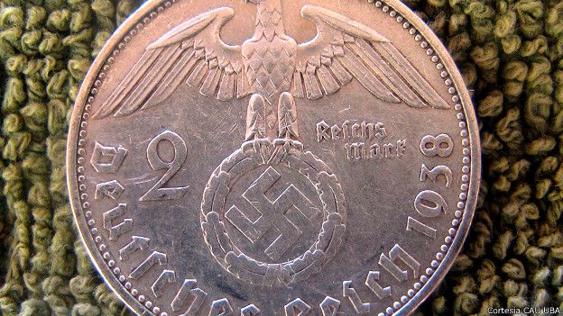 Moneda nazi encontrada en Misiones, Argentina