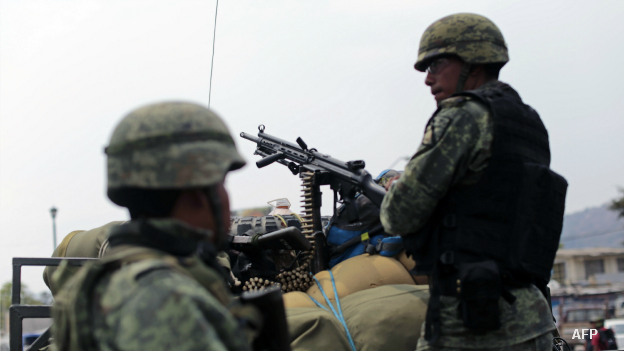 Militares en Chilapa, Guerrero