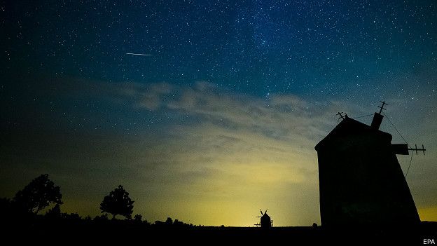 Las Perseidas, vistas desde Hungría