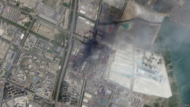 Explosiones en Tianjin, China