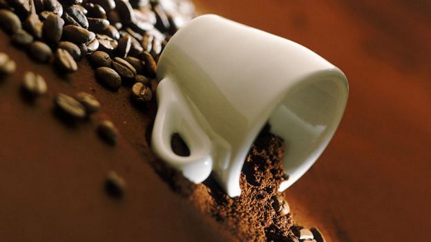 Una taza de café