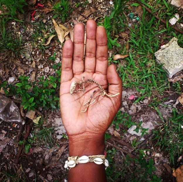 Fotografía del artista plástico Moisés Patricio