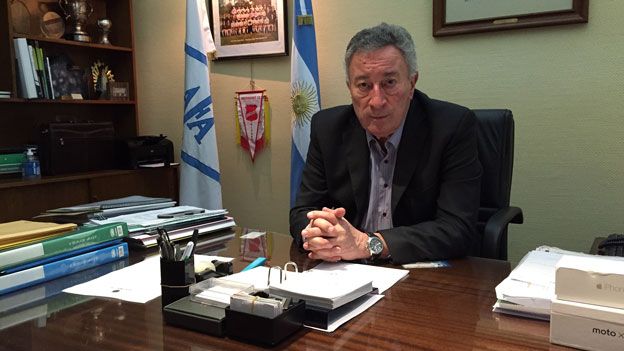 Luis Segura, presidente de la AFA