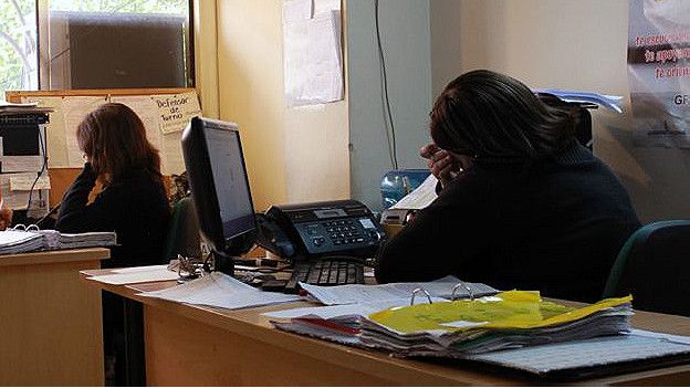 Trabajadoras de la Línea de Ayuda