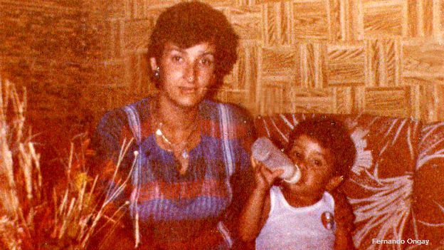 Martha y Fernando Ongay un año antes de ser rescatados.