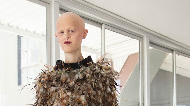 Melanie Goydos durante un desfile de moda en 2015. 