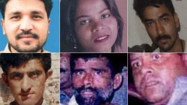 condenados a muerte en Pakistán