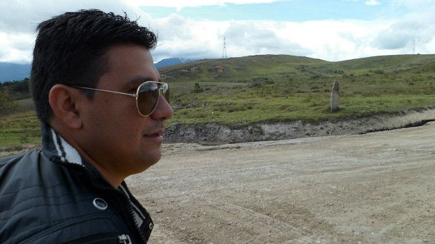 Guillermo Murcia, víctima de las FARC