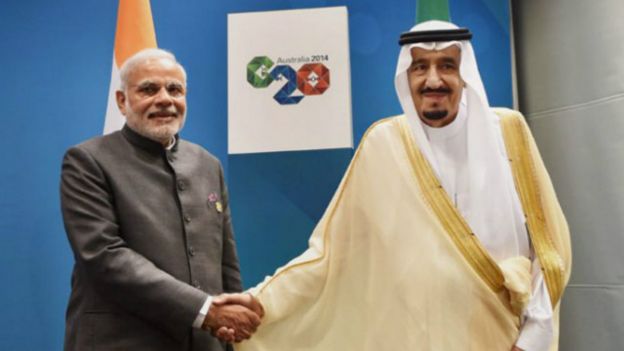 नरेंद्र मोदी, बादशाह सलमान