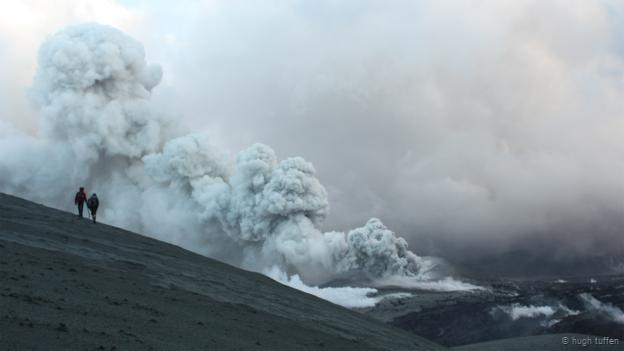 Cenizas del volcán