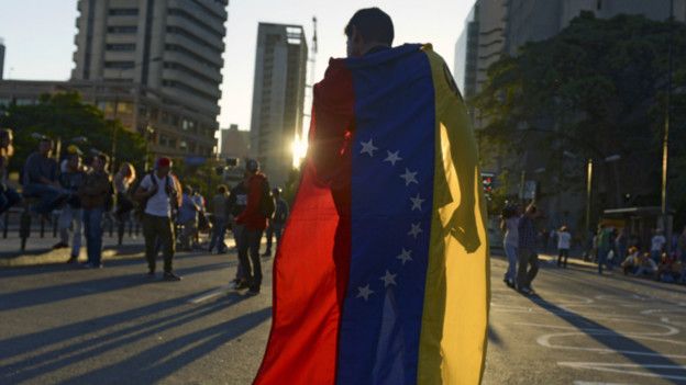 Protesta en Venezuela
