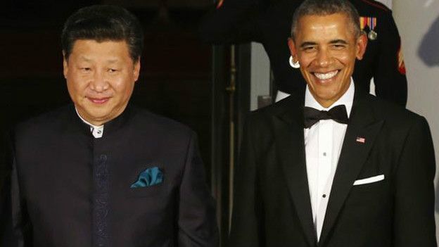 Xi y Obama