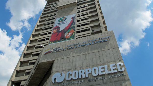 Edificio de Corpoelec en Caracas