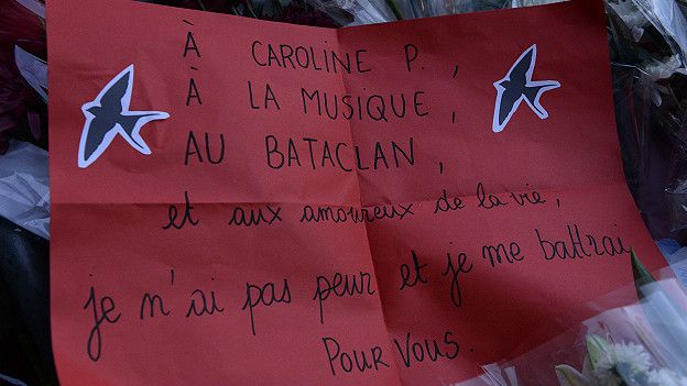Cartel en Le Bataclán