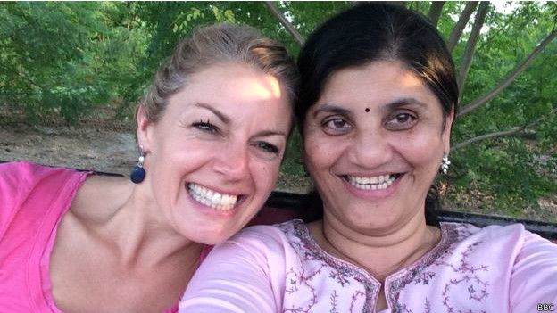 Amy Peake y Swati Bedekar