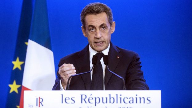 Expresidente francés Nicolas Sarkozy