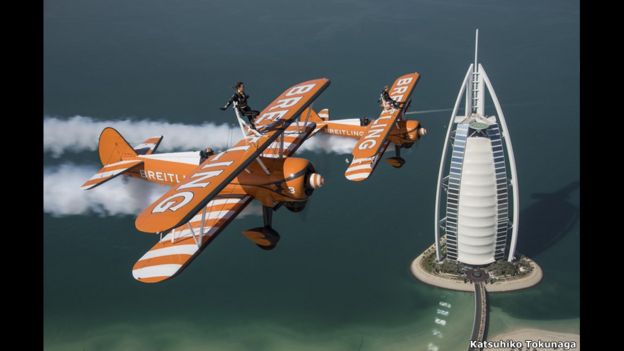 Marie Killerby y Sarah Tanner sobre el hotal Burj Al Arab