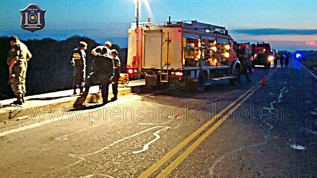 Zona donde ocurrió el accidente