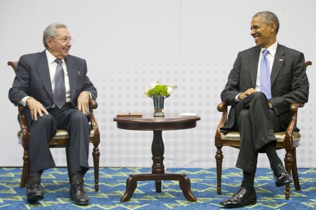 Raúl Castro y Barack Obama