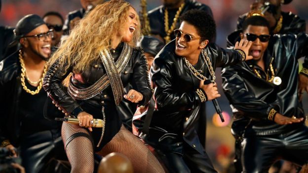 Beyoncé y Bruno Mars
