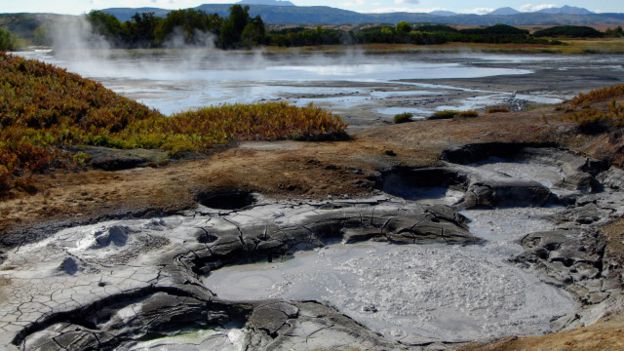 La caldera de Uzon