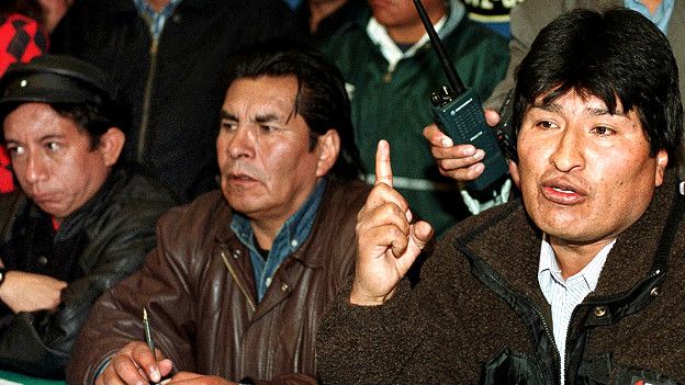 Evo Morales y antiguos aliados