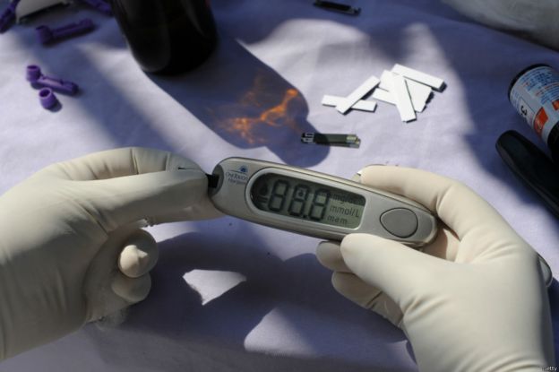 Prueba de sangre para detectar diabetes