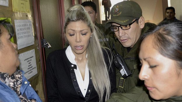 Gabriela Zapata, exnovia de Evo Morales