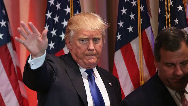 Donald Trump el Supermartes