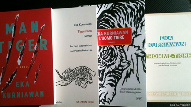 Novel-novel karya Eka Kurniawan telah diterjemahkan dalam berbagai bahasa.