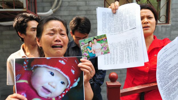 Escándalo de leche contaminada en China en 2008