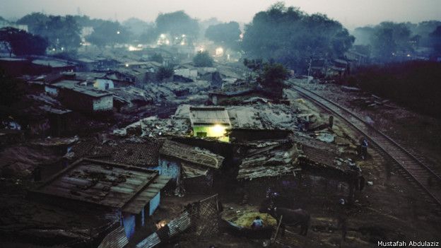 Barrio Rakhi Mandi en Kanpur, India, 2014.