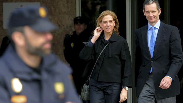 La infanta Cristina y su marido, Iñaki Urdangarín