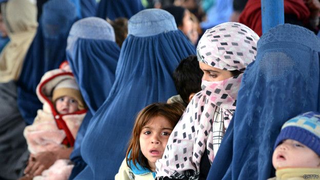 Mujeres afganas