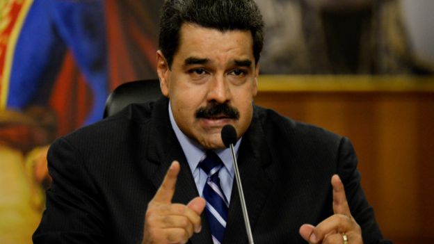 Nicol&aacute;s Maduro, presidente de Venezuela