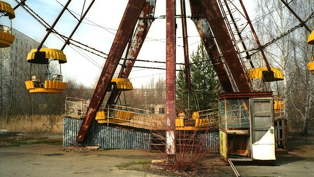 Pripyat, where Chernobyl's workers lived