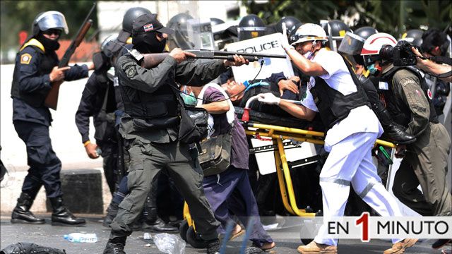 Protestas en Tailandia