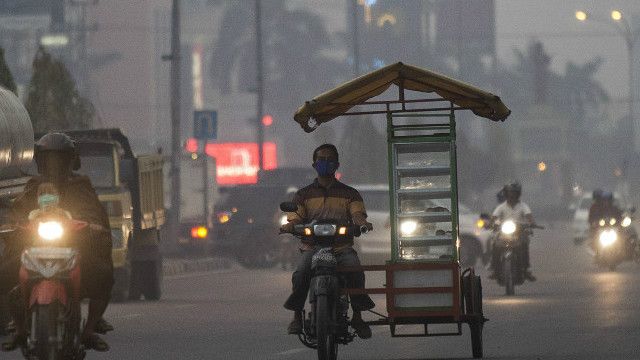 Asap di Riau