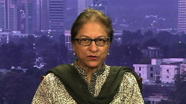 انساني حقوق کي کارکن عاصمہ جہانگير