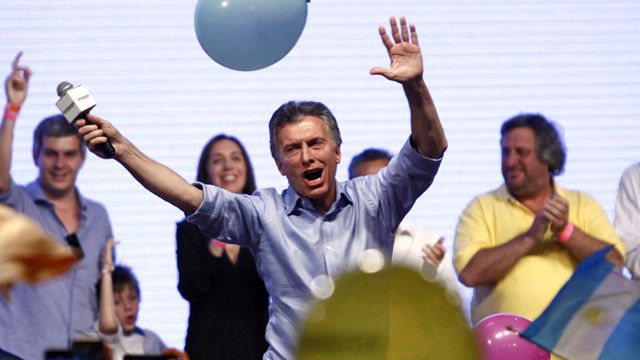Resultado de imagen para macri festeja
