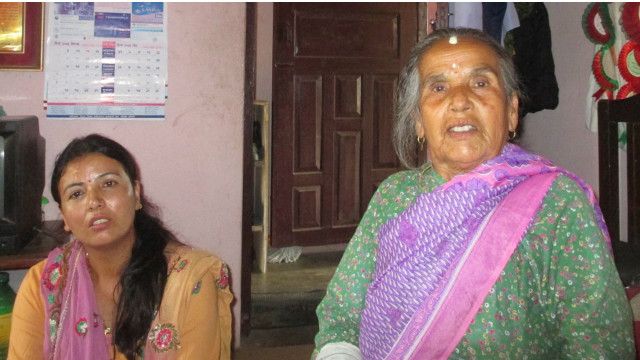 दोश्रो जनआन्दोलनका शहीद प्रद्युम्न खड्काकी आमा लक्ष्मी र पत्नी प्रभासँगको संवाद।