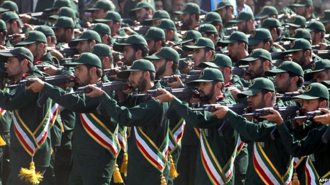 Resultado de imagen para guardia revolucionaria de iran