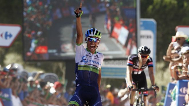 Esteban Chavex, ciclista