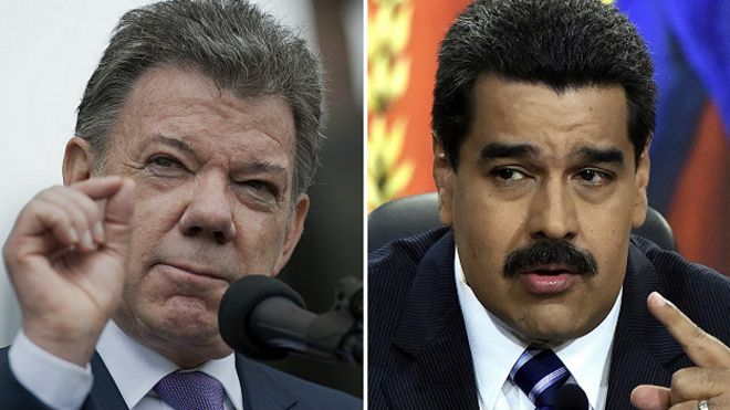 Santos y Maduro
