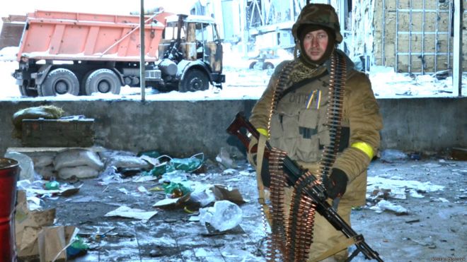Оборона Донецкого аэропорта - фото участника событий