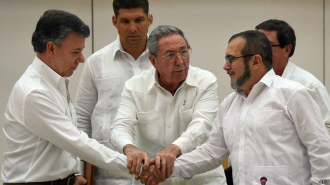 farc, santos, timochenko, colombia