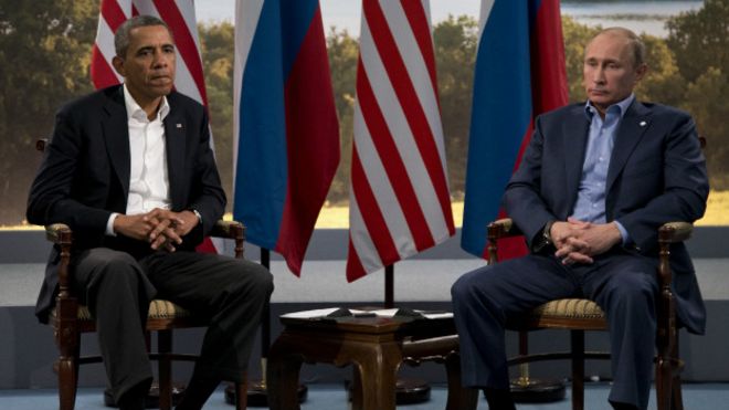 Obama y Putin