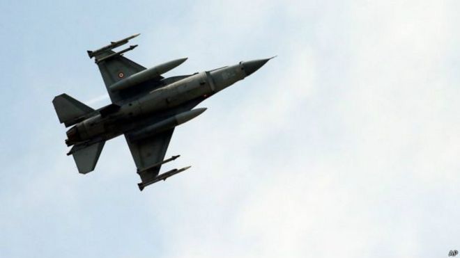 Jets de la Fuerza Aérea turca